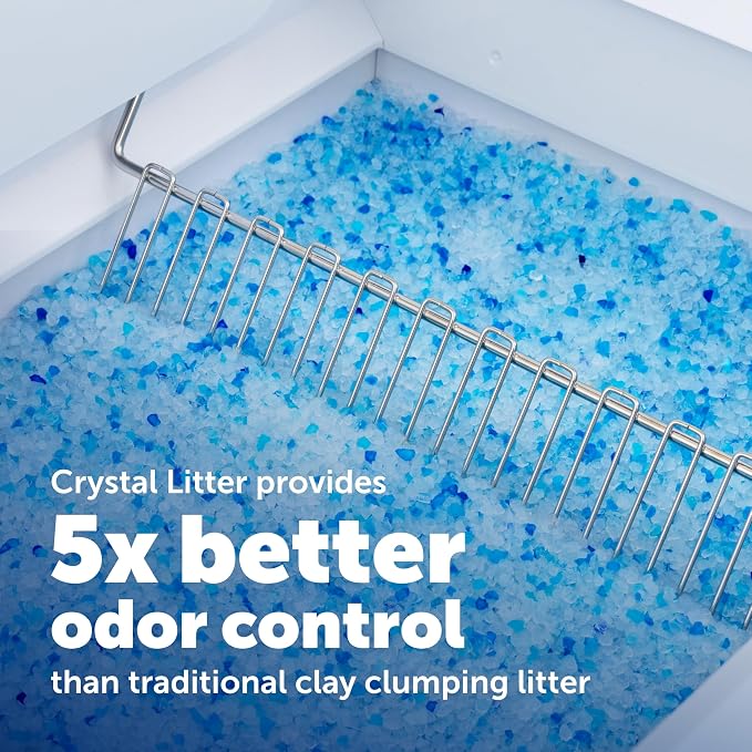 PetSafe ScoopFree Crystal Plus Automatic Self-Cleaning Cat Litter Box System – - Image 2