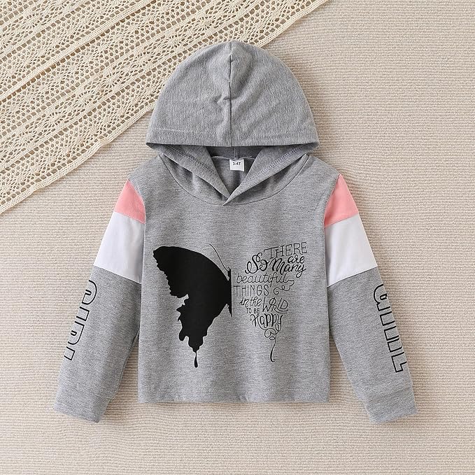 Toddler Baby Girls Clothes Long-sleeve Tie Dye Hoodie Sweatshirt Pants Hooded - Image 7