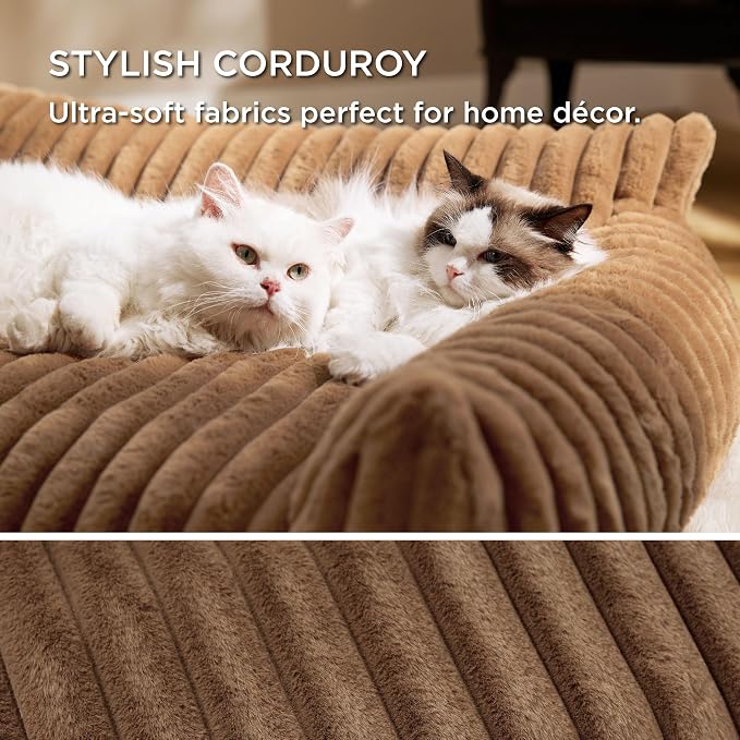 Bedsure ComfyFleece™ Cute Dog Couch - Image 4