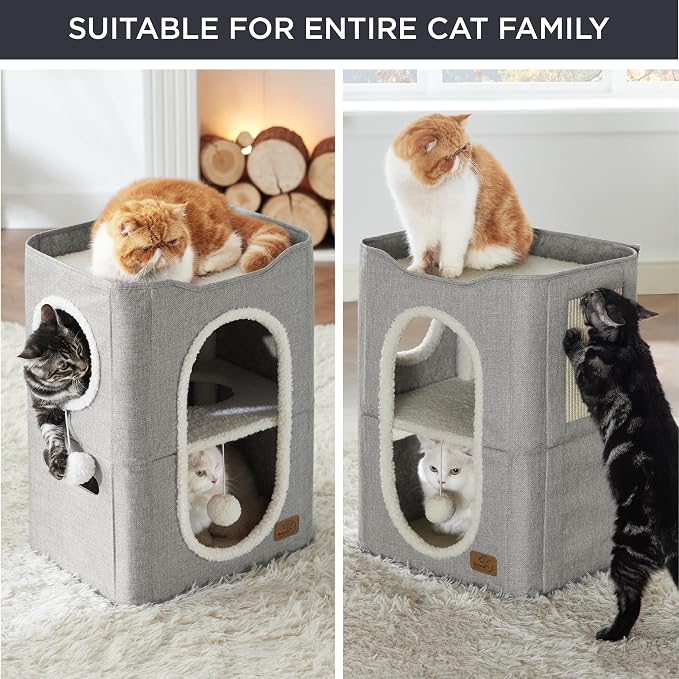 Bedsure 2 Story Cat House - Image 5