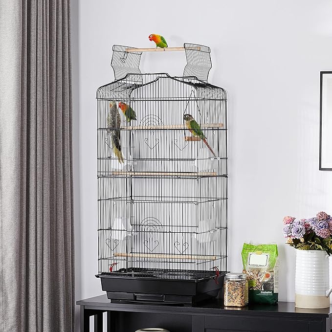 Yaheetech 41-inch Open Top Medium Bird Cages - Image 2
