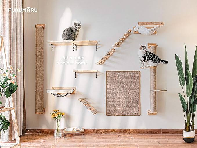 FUKUMARU Cat Scratcher Mat, 23.6 X 31.5 Inch Natural Sisal Cat Scratch Mats - Image 7