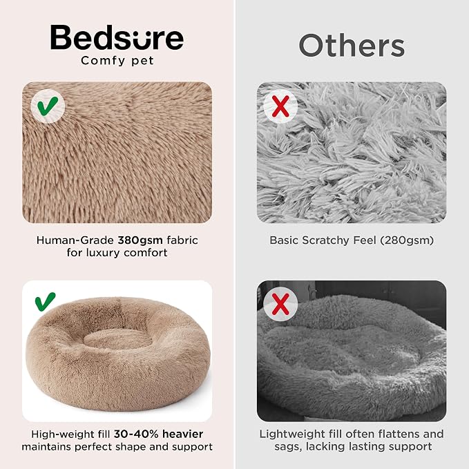 Bedsure Calming Cat Beds for Indoor Cats - Image 3
