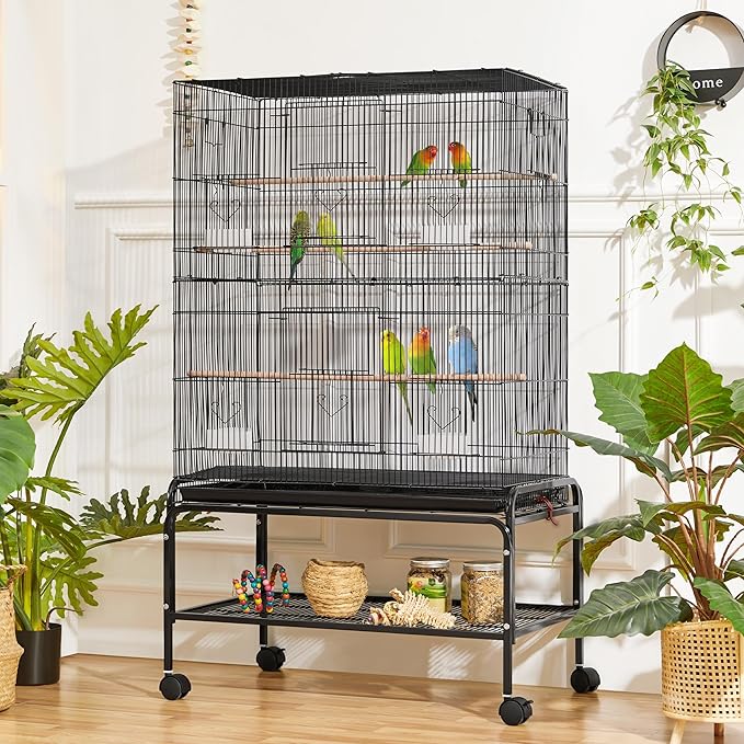 Yaheetech 53'' Large Bird Cage Budgie Cage - Image 2
