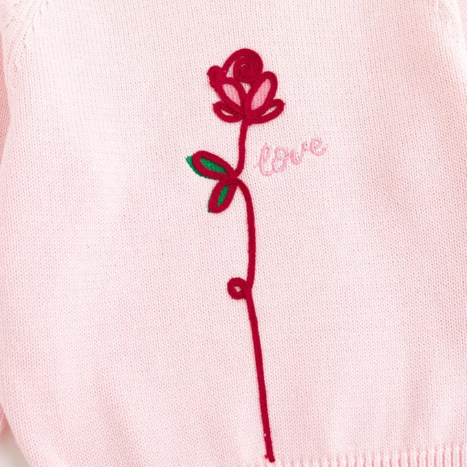 Simplee kids Baby Girl Knit Sweater - Image 4