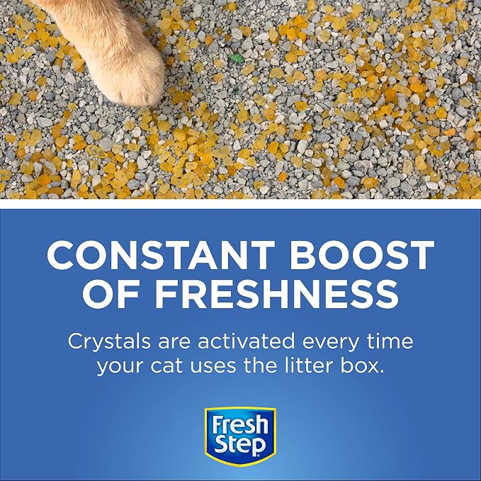Fresh Step Cat Litter Crystals Deodorizer, Non Toxic Odor Neutralizing Crystals - Image 4