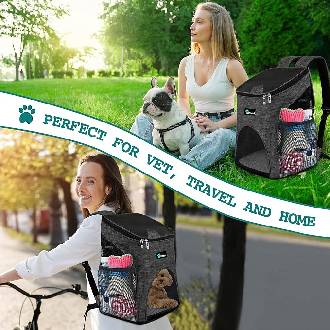 PetAmi Small Dogs and Cat Backpack Carrier, Airline Approved Pet Backpack - Image 6