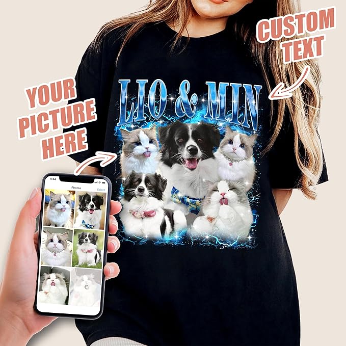Mit & Mia Custom Your Own Bootleg Rap Shirts - Image 2