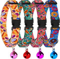 4PCS Breakaway Cat Collars by BUDKAS