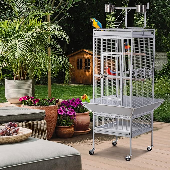 ZENY 61-inch Large Parrot Cockatiel Bird Cages - Image 2