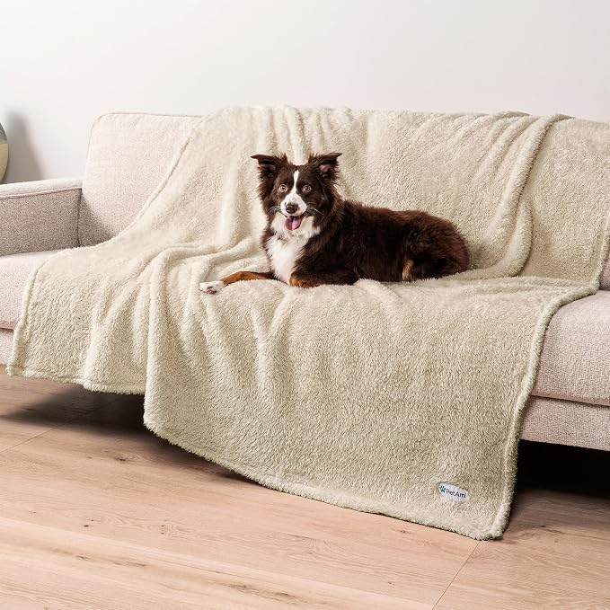 PetAmi Fluffy Waterproof Dog Blanket - Image 3