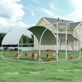 Large Metal Chicken Coop, Walk-in Chicken Run by 4ever2buy