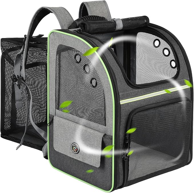 Cat Carrier Backpack, Large Cat Backpack Carrier Soft, Expandable Airline - Image 7