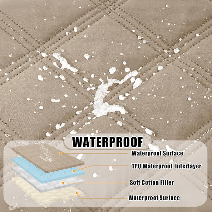 Smiry Waterproof Dog Bed Cover Blanket 30x70, Soft Reversible Pet Blanket - Image 2
