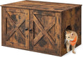 Feandrea Cat Litter Box Enclosure, Litter Box Furniture Hidden by FeandreabySONGMICSHOME