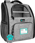 PetAmi Dog Backpack Carrier for Small Large Cat, Ventilated Pet Hiking Backpack by PetAmi