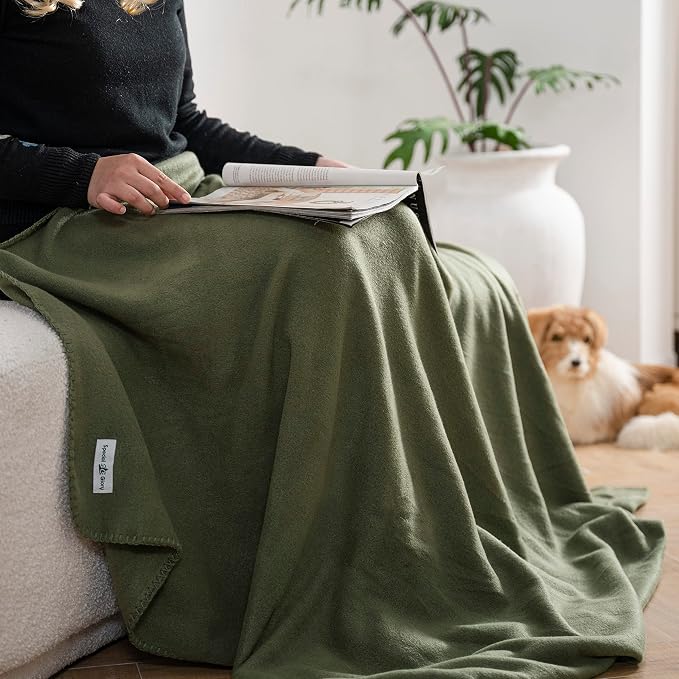 Fleece Throw Blanket Set Bulk for Travel Kids Outdoor Wedding Pet - Image 5