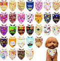 30 Pack Halloween Thanksgiving Dog Bandanas Bulk Stitch Dog Bandanas Small Dogs by Bestwishforyou