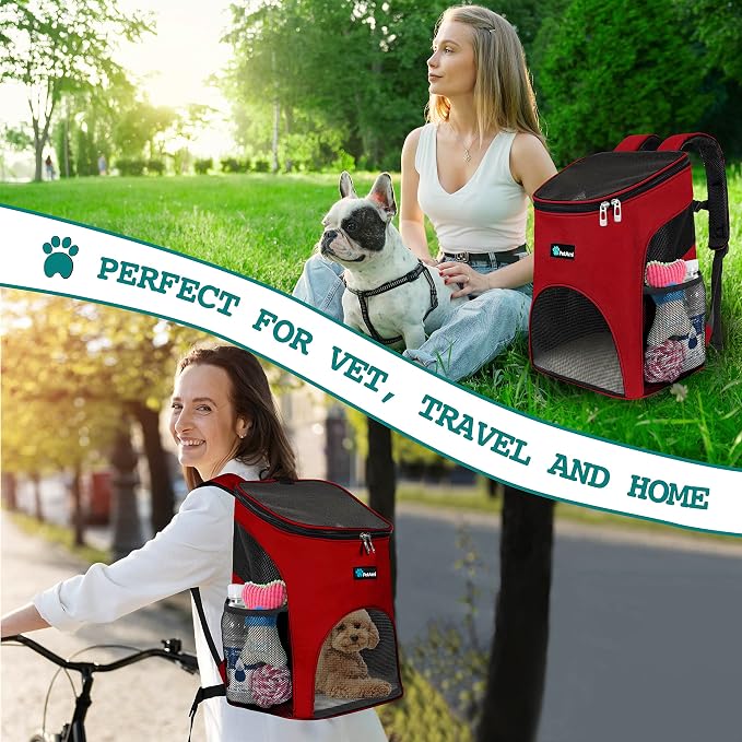 PetAmi Small Dogs and Cat Backpack Carrier, Airline Approved Pet Backpack - Image 6