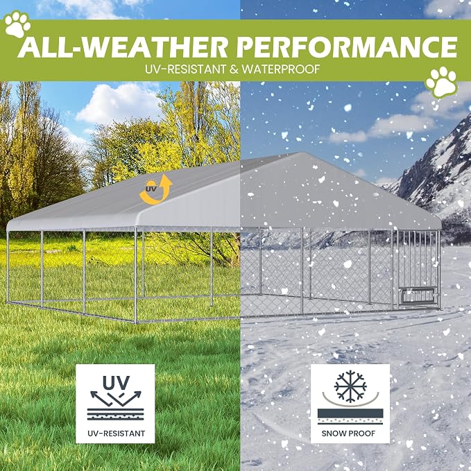 15FTx15FT Outdoor Dog Kennel - Image 7