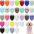 30 Pcs Polka Dot Dog Bandanas for Small Dogs Medium Stitch Dog Bandana Bulk by Bestwishforyou