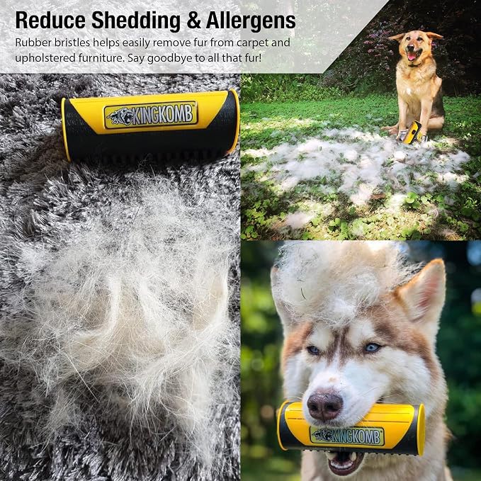 King Kanine Deshedding Dog Brush - Image 5