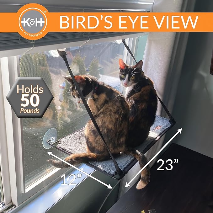 K&H Pet Products EZ Mount Cat Window Perch - Image 3