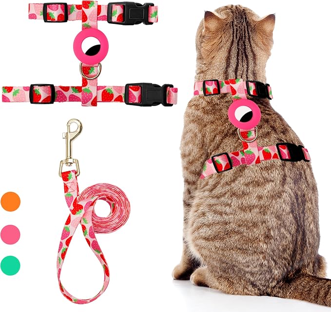 Cat Harness and Leash Escape Proof by CUSOZWO