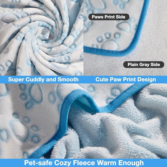 Stuffed Dog Blanket, Premium Soft Throw Flannel Fleece Blanket - Image 3