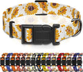 Dog Collar, Floral Boys Girls Puppy Collar by Seyezo