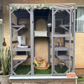 Aivituvin Cat House Outdoor Catio Kitty Enclosure by Aivituvin