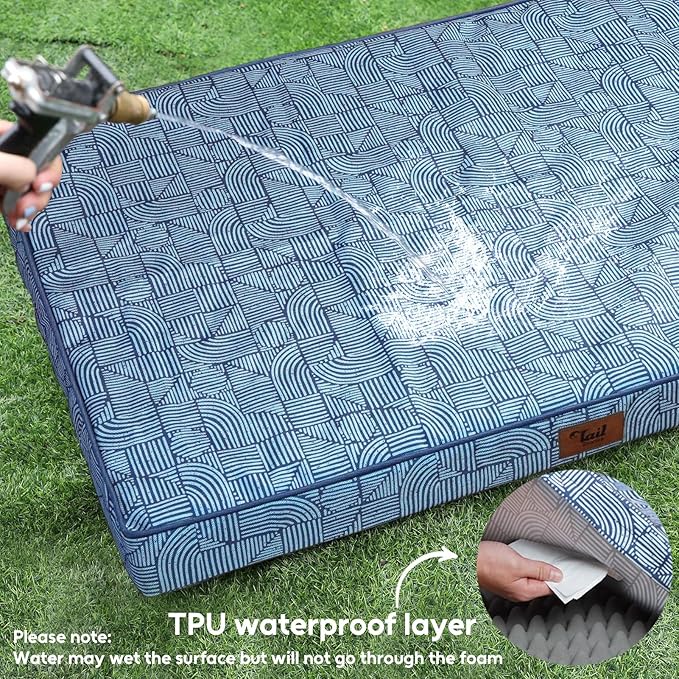 Outdoor Extra Large Dog Bed, Jumbo Waterproof Dog Bed - Image 3