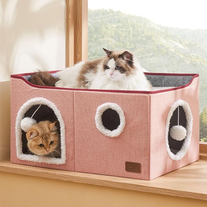 Bedsure Large Cat Beds for Indoor Cats - Image 8