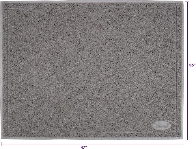 Pawkin Cat Litter Mat, Jumbo XX-Large, 4x3 Feet, Fits Two Litter Boxes or Extra - Image 7