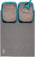 Pawkin Cat Litter Mat, Jumbo XX-Large, 4x3 Feet, Fits Two Litter Boxes or Extra by Pawkin